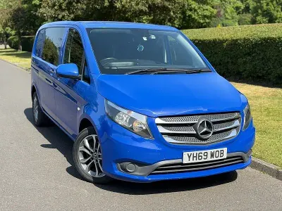 Used Mercedes Vito 2019 Blue Van