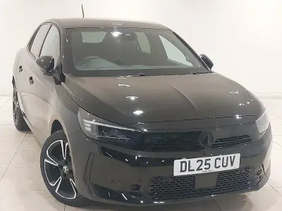 Used Vauxhall Corsa 100 HP (73 kW) 2025 Black Hatchback