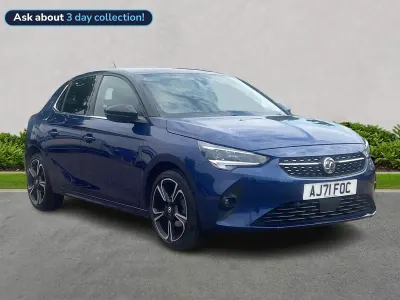 Used Vauxhall Corsa Edition 75 HP (55 kW) 2021 Blue Hatchback