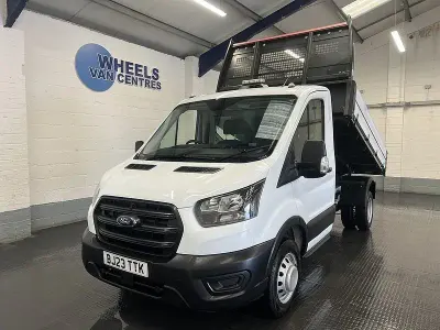 Usado Ford Transit 130 CV (95 kW) 2023 Blanco Descapotable