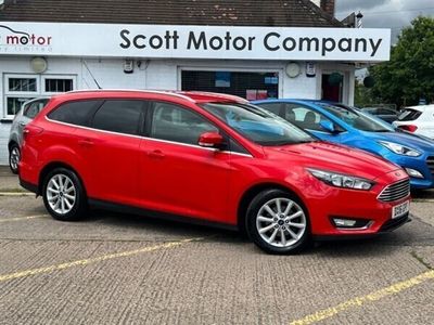 used Ford Focus 1.6 TITANIUM 5d 124 BHP AUTOMATIC 2 owners and full service history