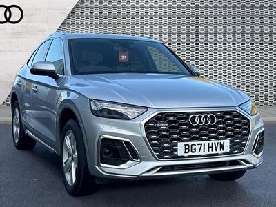 Silver Used 2021 Audi Q5 S-Line SUV | £29,890 (Fair price)
