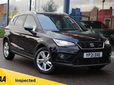 Used Seat Arona FR 110 HP (80 kW) 2021 Black SUV