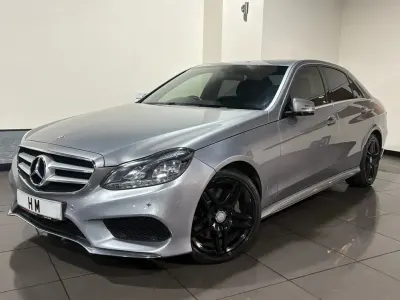 Używany Mercedes E350 AMG 2014 Srebrny Sedan/Limuzyna