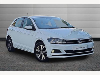 Used VW Polo SE 95 HP (69 kW) 2018 White Hatchback