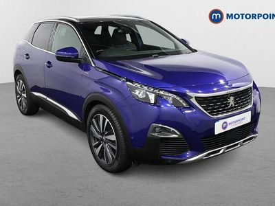 Blue Used 2020 Peugeot 3008 Premium Hatchback | £15,099 (Fair price)