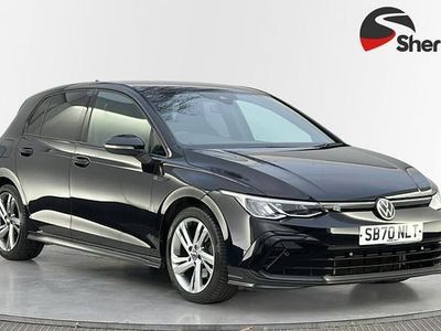 Black Used 2020 VW Golf VII R-line Hatchback | £19,849 (Fair price)