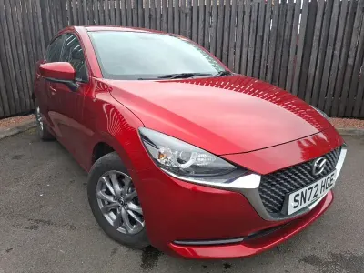 Used Mazda 2 75 HP (55 kW) 2022 Red Hatchback
