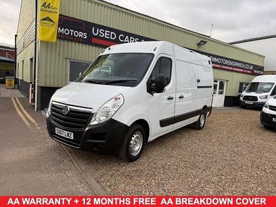 Begagnad Vauxhall Movano S 2018 Vit Minibuss