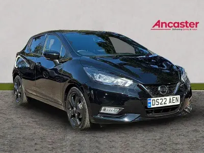 Used Nissan Micra 92 HP (67 kW) 2022 Enigma black Hatchback