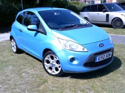 Used Ford Ka Titanium 69 HP (50 kW) 2012 Blue Hatchback