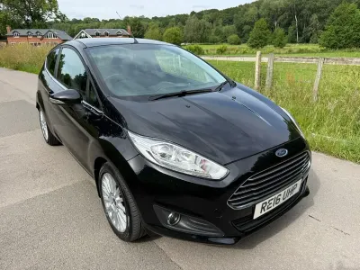 Used Ford Fiesta Zetec 2016 Black Hatchback
