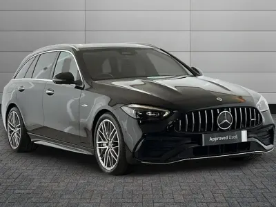 Used Mercedes C43 AMG Premium 402 HP (295 kW) 2023 Obsidian black Estate