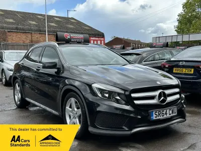 Begagnad Mercedes GLA220 AMG line 170 HK (125 kW) 2014 Svart SUV