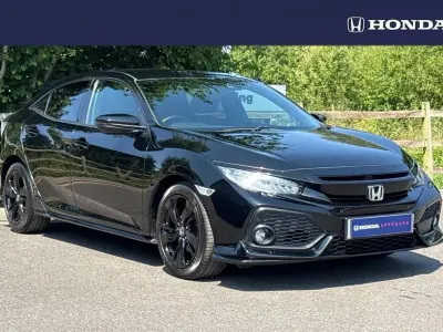 Used Honda Civic Sport 182 HP (133 kW) 2018 Crystal black Hatchback
