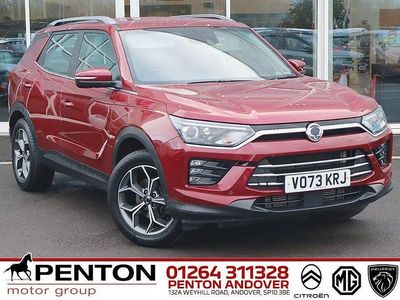 Used Ssangyong (KGM) Korando 163 HP (119 kW) 2023 Red Estate