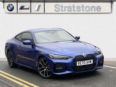 Used BMW 420 M Sport 187 HP (137 kW) 2020 Blue Coupe