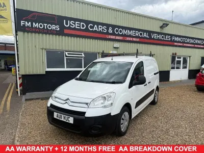Used Citroën Berlingo 75 HP (55 kW) 2011 White MPV
