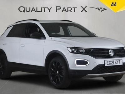 Used VW T-Roc Black Edition 150 HP (110 kW) 2021 White SUV