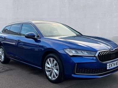 Blue Used 2025 Skoda Superb SE Technology Estate | £25,899 (Fair price)