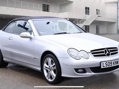 Used Mercedes CLK200 Avantgarde 184 HP (135 kW) 2009 Silver Cabriolet