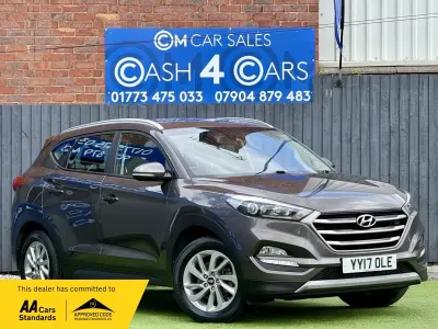 Used Hyundai Tucson SE 116 HP (85 kW) 2017 Grey SUV