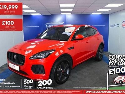 Used Jaguar E-Pace Chequered Flag 150 HP (110 kW) 2020 Red SUV