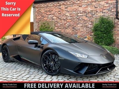 used Lamborghini Huracán 5.2 LP 640-4 PERFORMANTE SPYDER 2d 631 BHP - 20" NAVRI | LIFTING | WARRANTY |