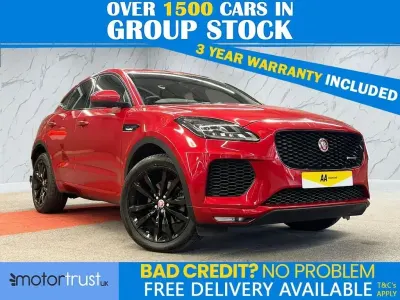 Begagnad Jaguar E-Pace R-Dynamic 180 HK (132 kW) 2019 Röd SUV