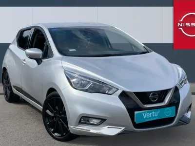 Used Nissan Micra Tekna 90 HP (66 kW) 2017 Silver Hatchback