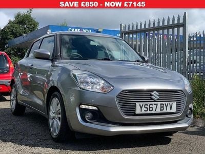 Used Suzuki Swift SZ-T 111 HP (81 kW) 2017 Silver Hatchback