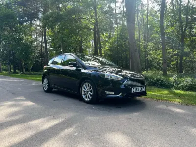 Używany Ford Focus Titanium 2017 Czarny Hatchback