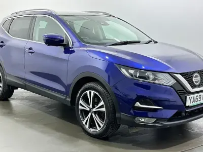 Used Nissan Qashqai N-Connecta 140 HP (102 kW) 2020 Blue SUV