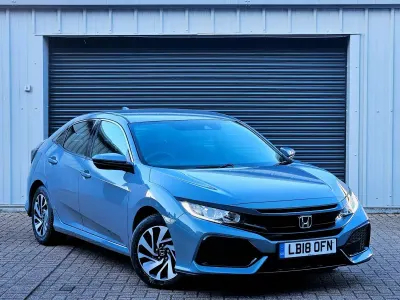 Begagnad Honda Civic SE 2018 Grå Halvkombi