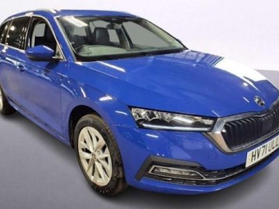 Begagnad Skoda Octavia SE L 204 HK (150 kW) 2022 Blå Kombi