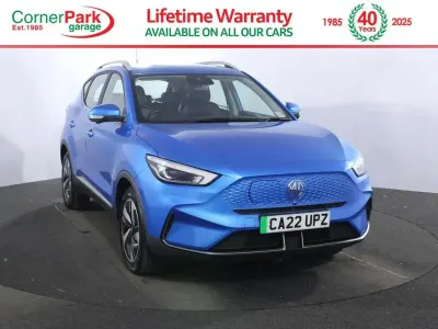 Used MG ZS Trophy Connect 130 kW (177 HP) 2022 Blue SUV