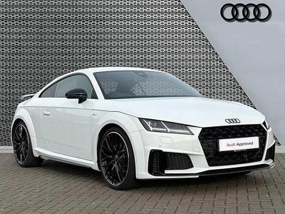 Used Audi TT Black Edition 194 HP (142 kW) 2021 White Coupe