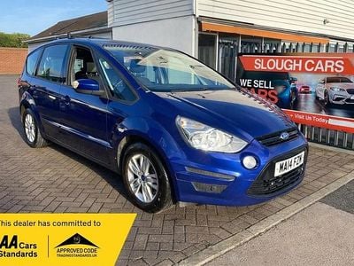 Blue Used 2014 Ford S-MAX Zetec MPV | £1,795 (Good price)