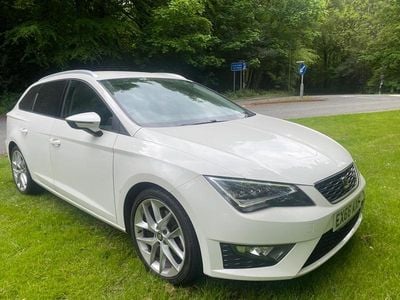 Used Seat Leon FR 2016 White Estate