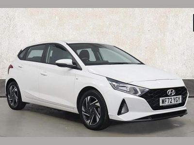 White Used 2022 Hyundai i20 SE Hatchback | £14,733 (Fair price)