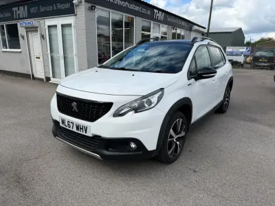 Begagnad Peugeot 2008 GT-line 2017 Vit SUV