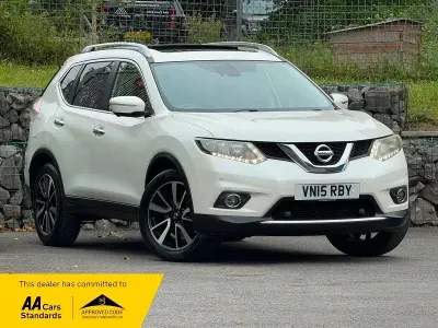 Used Nissan X-Trail N-TEC 130 HP (95 kW) 2015 Storm white pearl metallic SUV