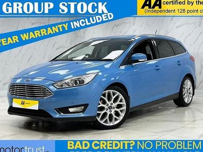 Blue Used 2017 Ford Focus Titanium X Estate | £13,595 (Fair price)