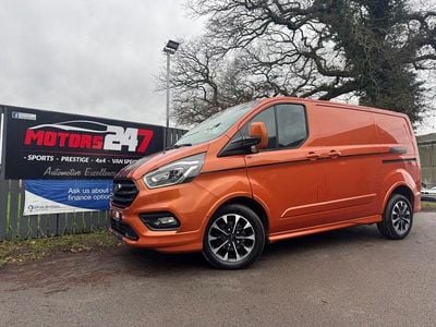 Orange Used 2019 Ford Transit Custom Sport Van | £14,990 (Fair price)