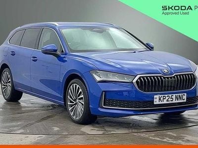 Used Skoda Superb LAURIN & KLEMENT 190 HP (139 kW) 2025 Energy blue Estate