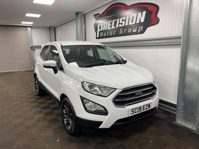 Used Ford Ecosport Zetec 125 HP (91 kW) 2018 White SUV