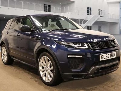 Used Land Rover Range Rover evoque HSE Dynamic 241 HP (177 kW) 2017 Blue Estate