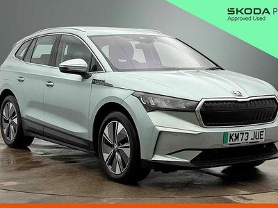 Used Skoda Enyaq iV ecoSuite 150 kW (204 HP) 2023 Arctic silver metallic SUV