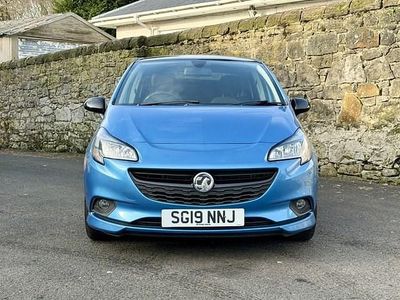 Used Vauxhall Corsa SRi 90 HP (66 kW) 2019 Blue Hatchback
