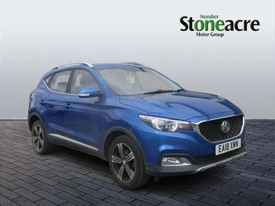 Used MG ZS Exclusive 111 HP (81 kW) 2018 Blue SUV
